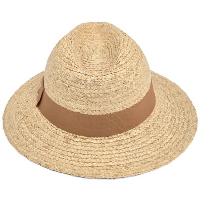 Słomiany kapelusz - Gårda Positano Fedora (naturalny/khaki)