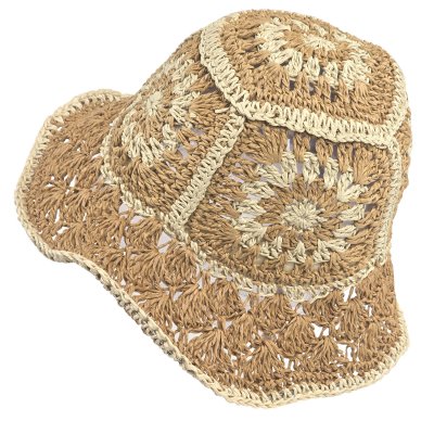 Słomiany kapelusz - Gårda Rhodes Bucket hat (khaki)