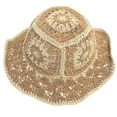 Słomiany kapelusz - Gårda Rhodes Bucket hat (khaki)