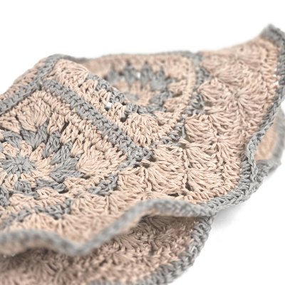 Słomiany kapelusz - Gårda Rhodes Bucket hat (różowy)