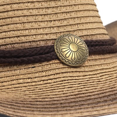 Słomiany kapelusz - Gårda Taranto Western Hat (khaki)