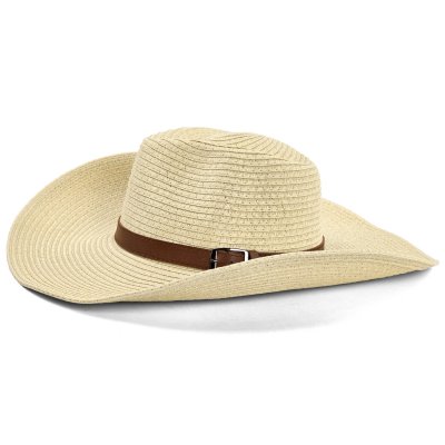 Słomiany kapelusz - Gårda Thessaloniki Western Hat (beżowy)