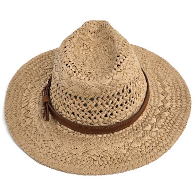 Słomiany kapelusz - Gårda Toulon Fedora (khaki)