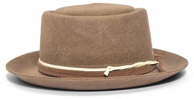 Kapelusze - Gårda Corby Pork Pie (jasnobrązowy)