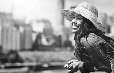 Słomiany kapelusz - Gårda Ornella (beżowy)