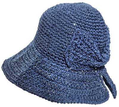 Słomiany kapelusz - Gårda Serafina (niebieski)