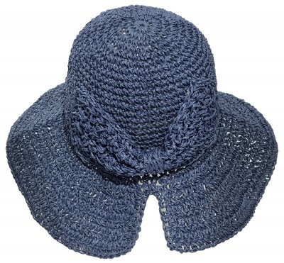 Słomiany kapelusz - Gårda Serafina (niebieski)