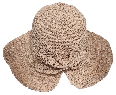 Słomiany kapelusz - Gårda Serafina (różowy)