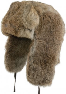 Trapper hat - MJM Rabbit Fur Hat (Hare)