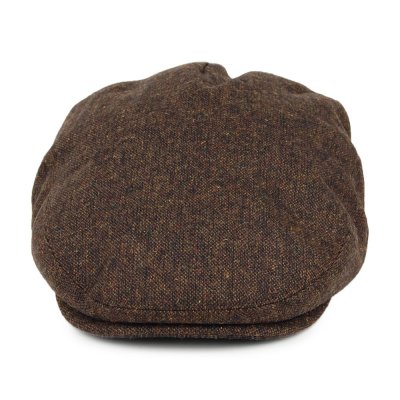 Kaszkiet - Jaxon Tyburn Flat Cap (brązowy)