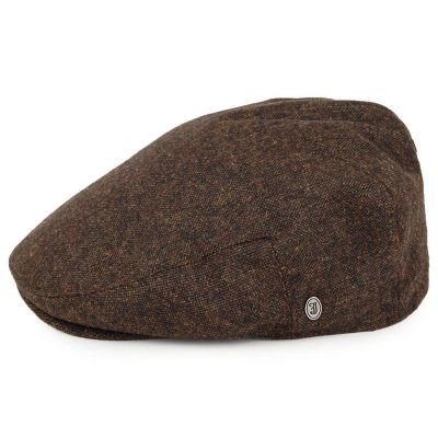 Kaszkiet - Jaxon Tyburn Flat Cap (brązowy)