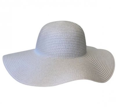 Kapelusze - Gårda Słomkowy kapelusz (biały)