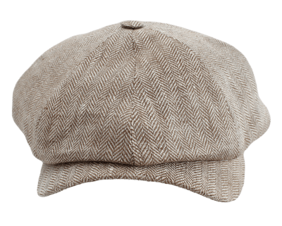 Kaszkiet - Wigéns Newsboy Classic Cap (brązowy)