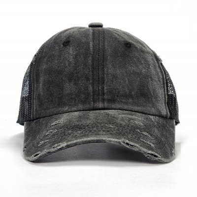 Czapka - Gårda Washed Trucker (czarny)