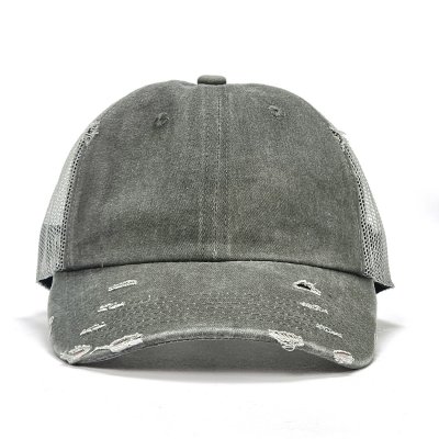 Czapka - Gårda Washed Trucker (warm grey)